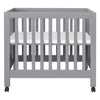 Origami Mini Crib in Light Sage