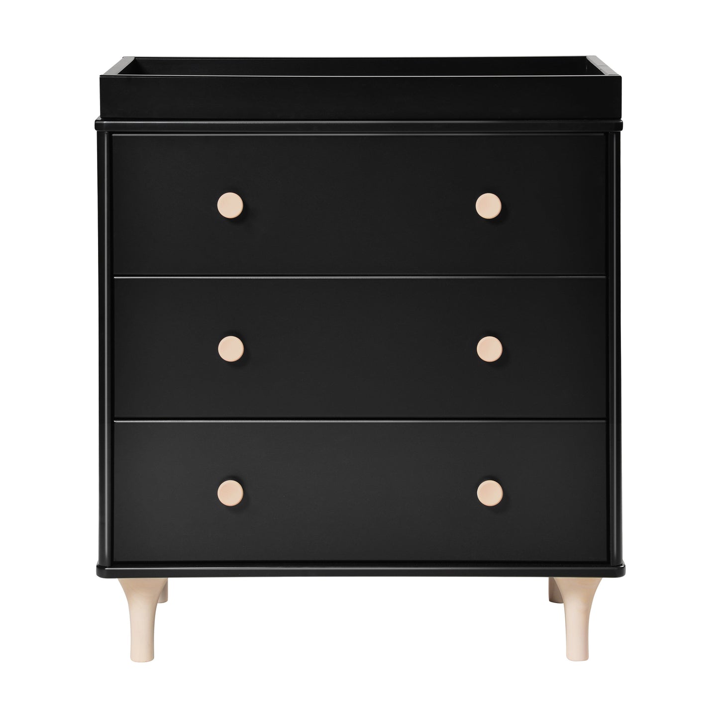 BABYLETTO LOLLY 3-DRAWER CHANGER DRESSER WITH REMOVABLE CHANGING TRAY
