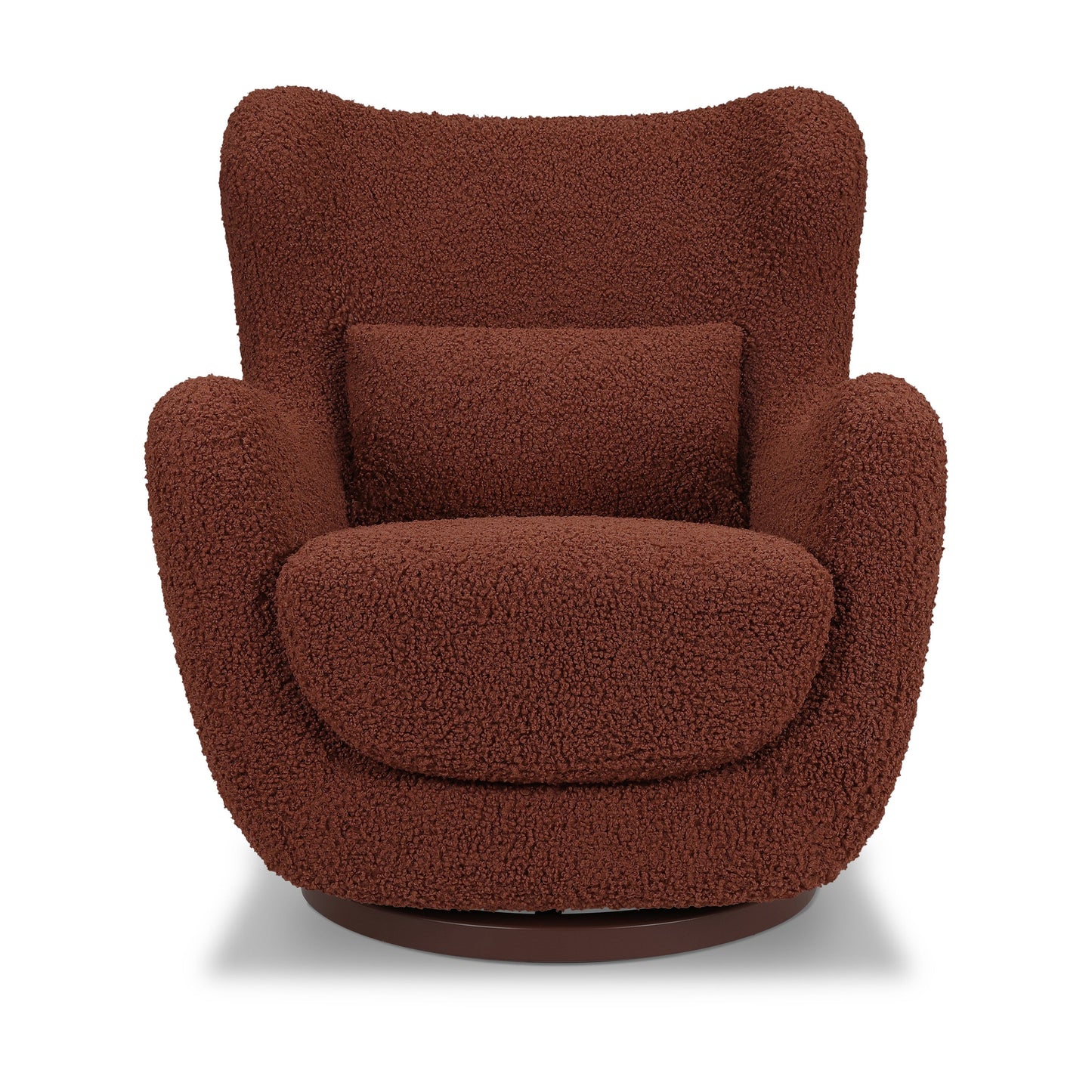 BABYLETTO SOLSTICE SWIVEL GLIDER IN TEDDY LOOP