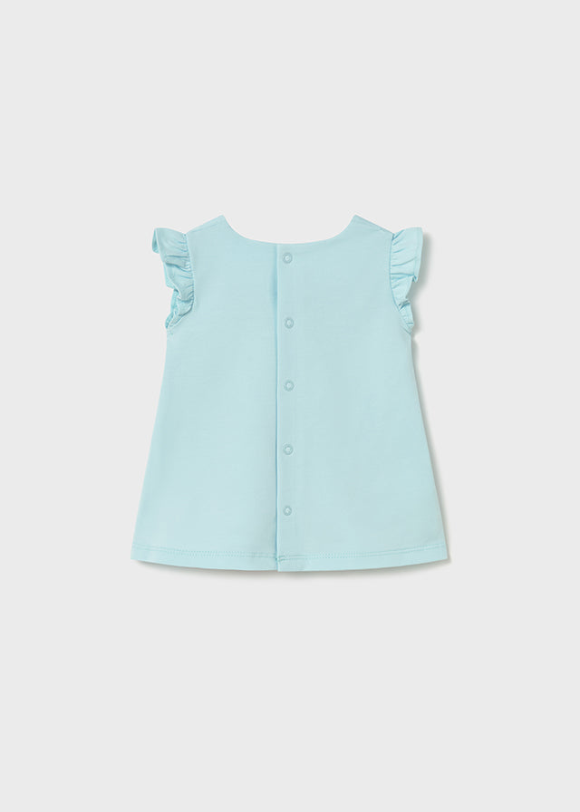 MAYORAL GIRL PRINTED KNIT DRESS