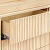 Pogo Tambour Assembled Dresser in Olive