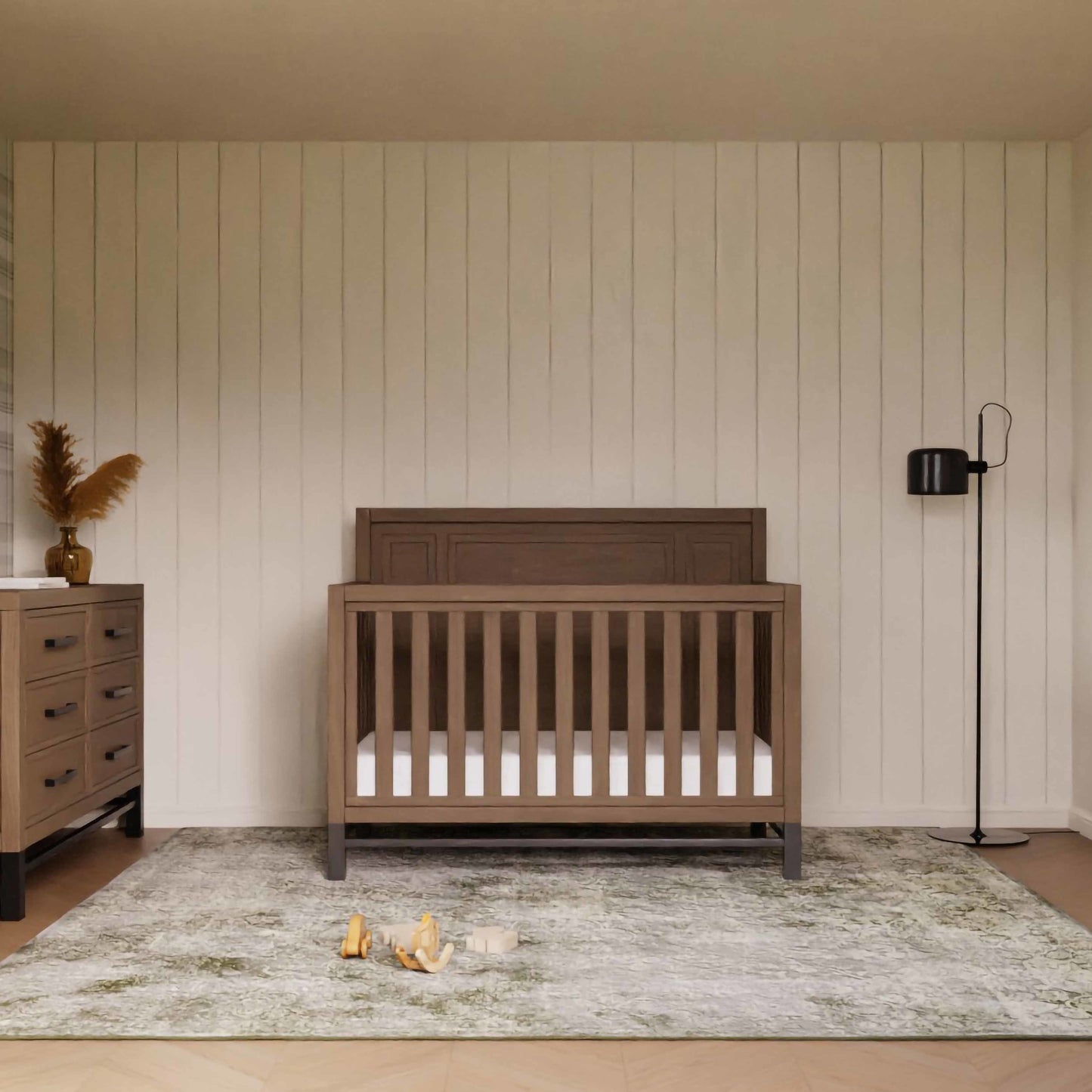 NEWBERN 4-IN 1 CRIB DRIFTWOOD