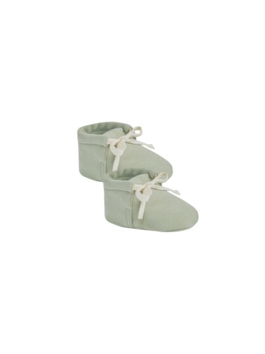 QUINCY MAE BABY BOOTIES || SAGE