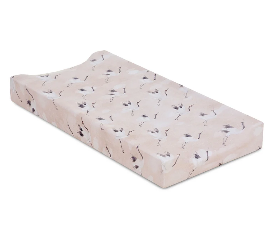 OILO CRANE JERSEY CHANGING PAD COVER