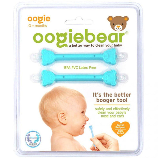 oogiebear Bear Pair The Safe Baby Booger Cleaner and Nose Sucker