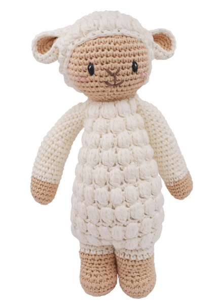 LITTLE KNIGHT BARBRA HAND CROCHET DOLL