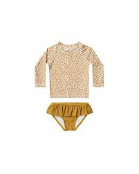 RASHGUARD GIRLS SET - MARIGOLD