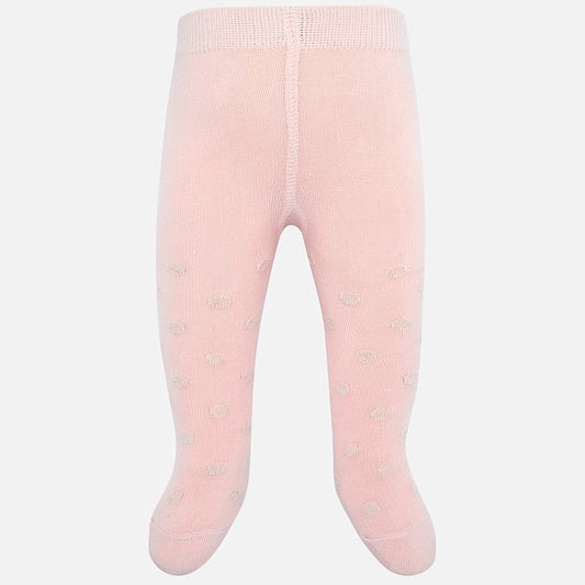 MAYORAL JACQUARD TIGHTS IN BLUSH