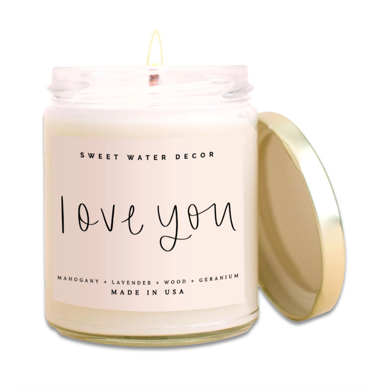 I LOVE YOU CANDLE