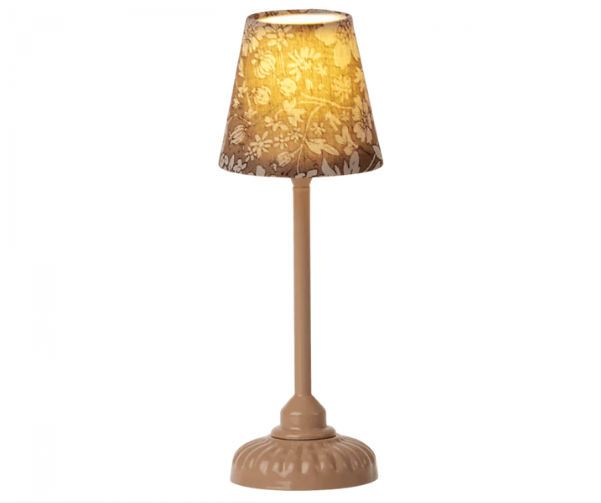 MAILEG VINTAGE FLOOR LAMP, SMALL - DARK POWDER