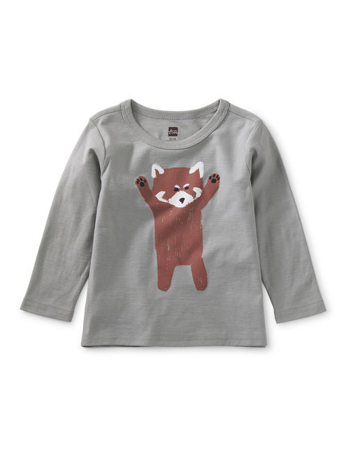 RED PANDA BABY GRAPHIC TEE