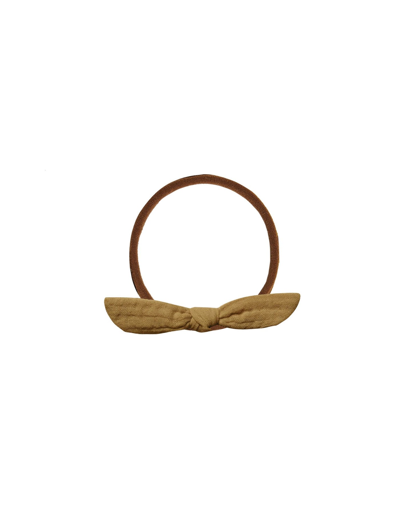 LITTLE KNOT HEADBAND || OCHRE