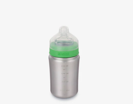 Klean Kanteen Kid Baby Bottle 9oz (Brushed Stainless)