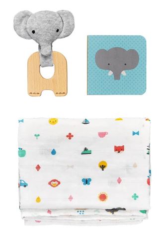 LITTLE ELEPHANT GIFT SET