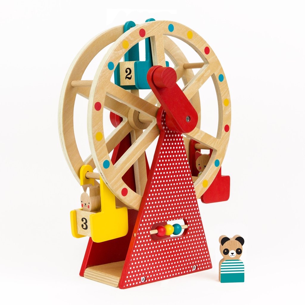 CARNIVAL PLAYSET WOODEN FERRIS WHEEL